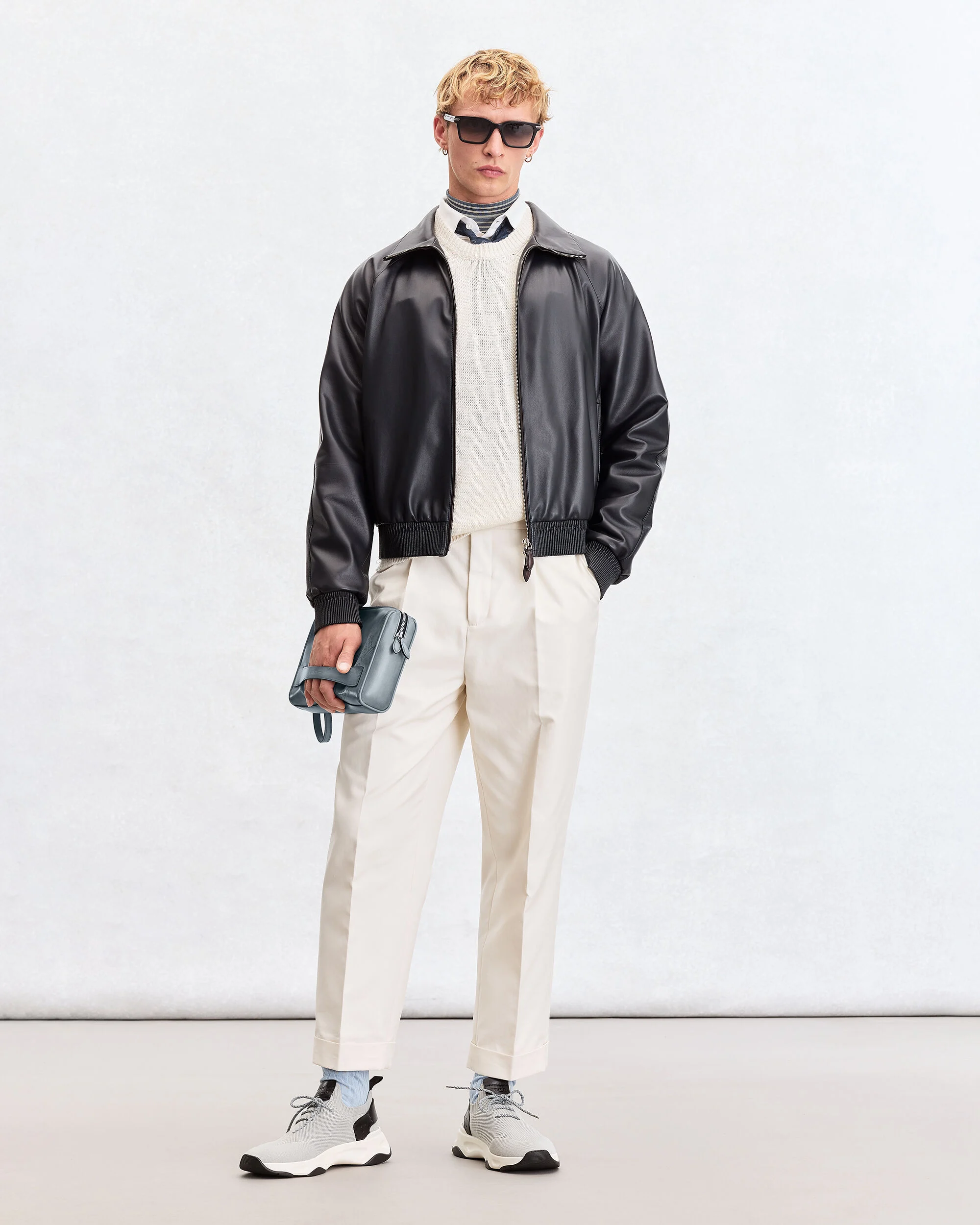 Rosewood Pouch, Bleu Brume, hi-res