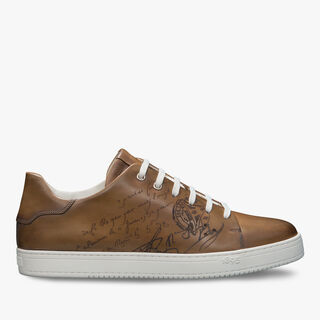 Playtime Scritto Leather Sneaker, OLIVE, hi-res