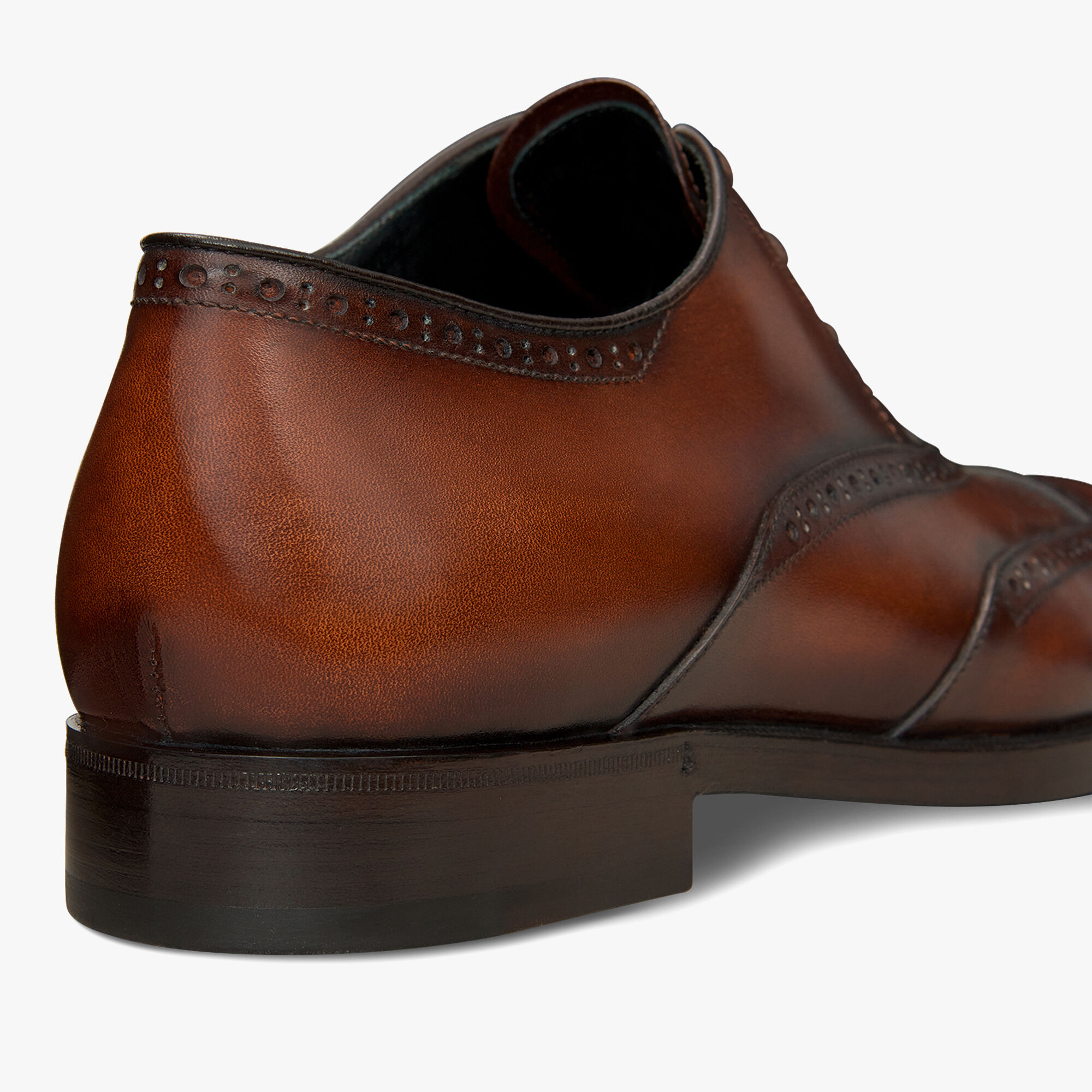 Demesure Leather Oxford, CACAO INTENSO, hi-res 5
