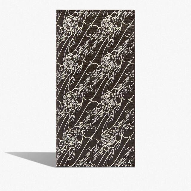 Badi Toile Marbeuf Long Wallet, DARK BROWN + MADURO, hi-res 1