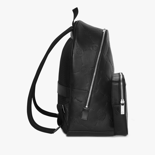 Trip Leather Backpack, BLACK, hi-res 4
