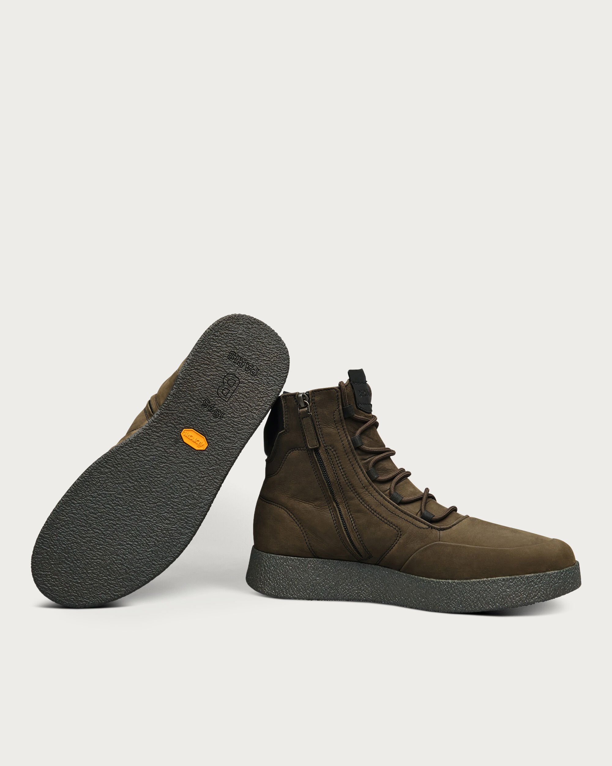 아웃도어 앵클 부츠, Militari Green, hi-res