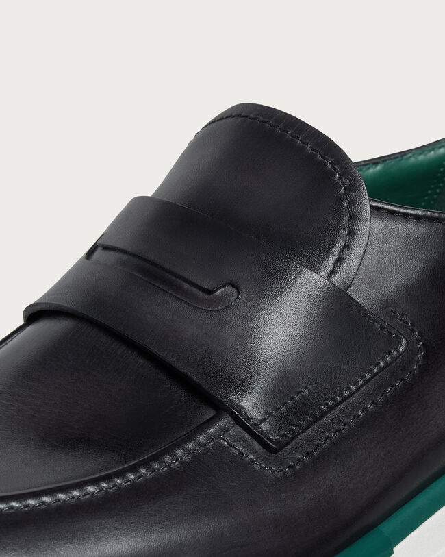 Mocassin Fast Track, Nero Fume, hi-res