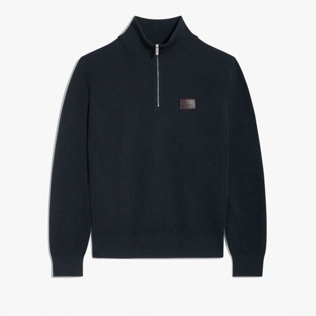 Half Zip Shadow, NAVY, hi-res 1
