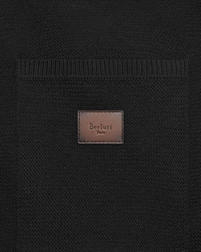 Pantalon de Jogging Shadow avec D&eacute;tail en Cuir, Noir, hi-res