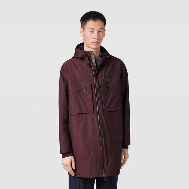 Technical Parka, BURGUNDY, hi-res 2