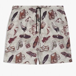 Scritto Swim Shorts, ICONIC SUMMER BROWN, hi-res