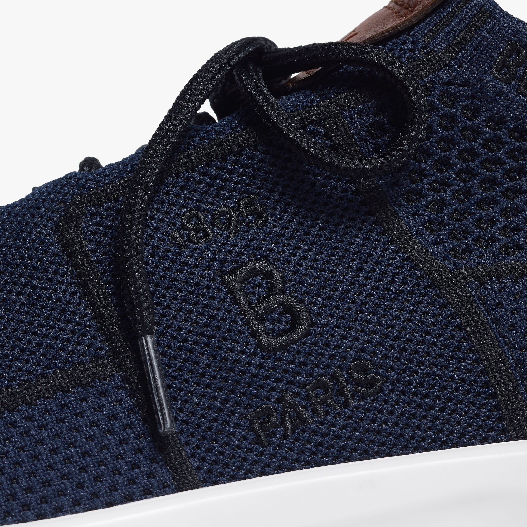 スニーカー Berluti SS25 Leather sneakers (S6076001 W02) Shadow Knit And Leather Sneaker | Berluti DE