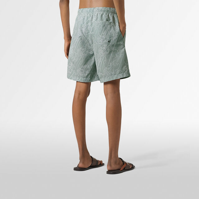 Marbeuf Scritto Swimshorts, CELADON SCRITTO, hi-res 3