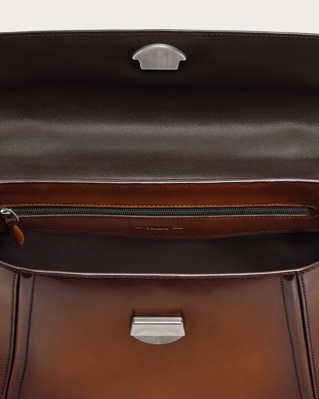 Andy Messenger Briefcase, Cacao Intenso, hi-res