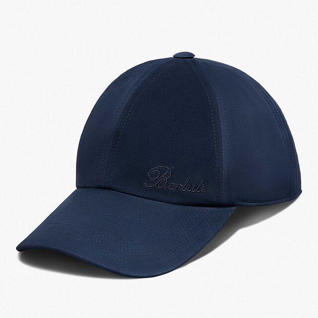 Berluti Thabor Suede Cap, BLUE NIGHT SKY, hi-res 1