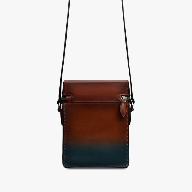 Free Scritto Leather Messenger, CLOUDY CACAO, hi-res 3