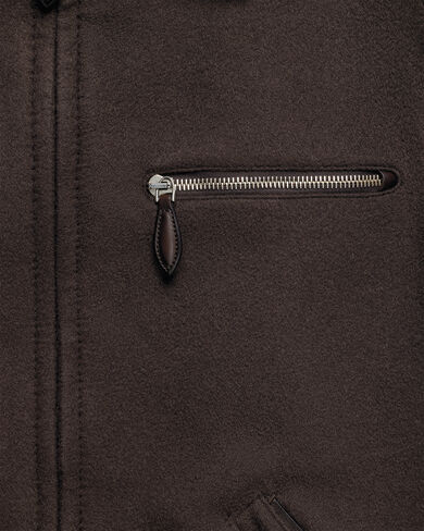 Cashmere Un Jour Blouson, Equinox Brown, hi-res