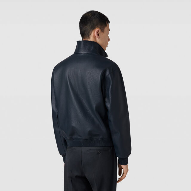 Deer & Shearling Reversible Tracksuit, COLD NIGHT BLUE, hi-res 4