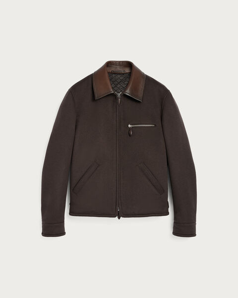 Cashmere Un Jour Blouson, Equinox Brown, hi-res