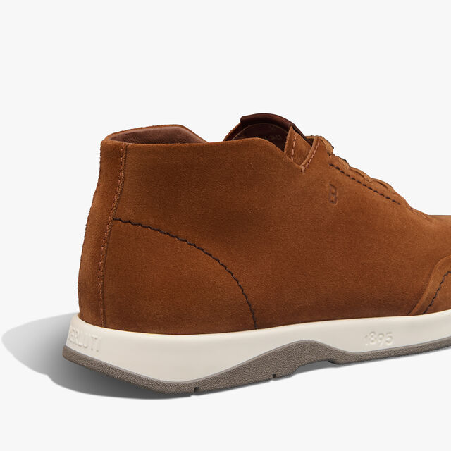 Échappée Suede Mid Top Derby, OCHER, hi-res 5