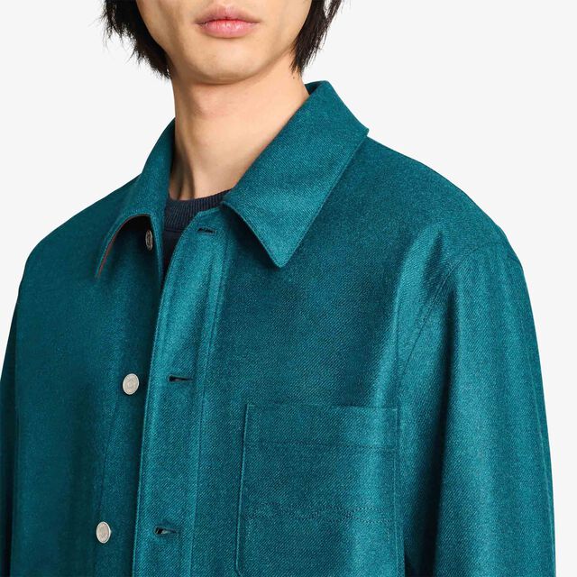 Technical Wool Charbonnier Jacket, COLVERT GREEN, hi-res 5
