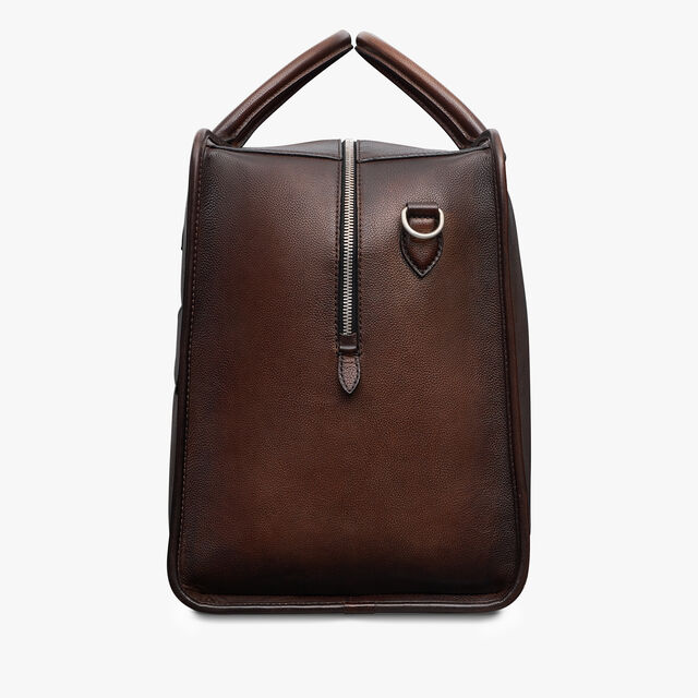 Sac De Voyage Overnight En Cuir Scritto, SOFT BROWN, hi-res 4