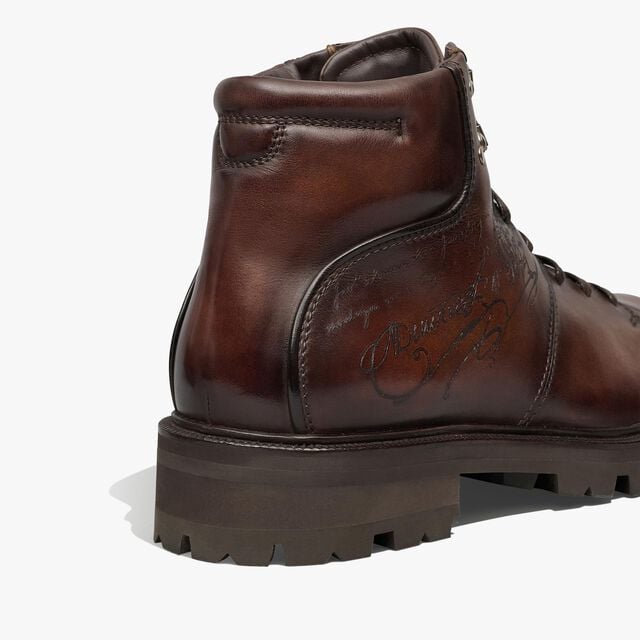 Brunico Leather Boot, MARRONE INTENSO, hi-res 5