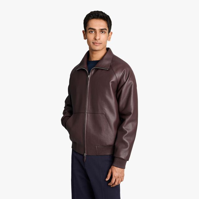 Blouson En Cerf, WINDSOR WINE, hi-res 2