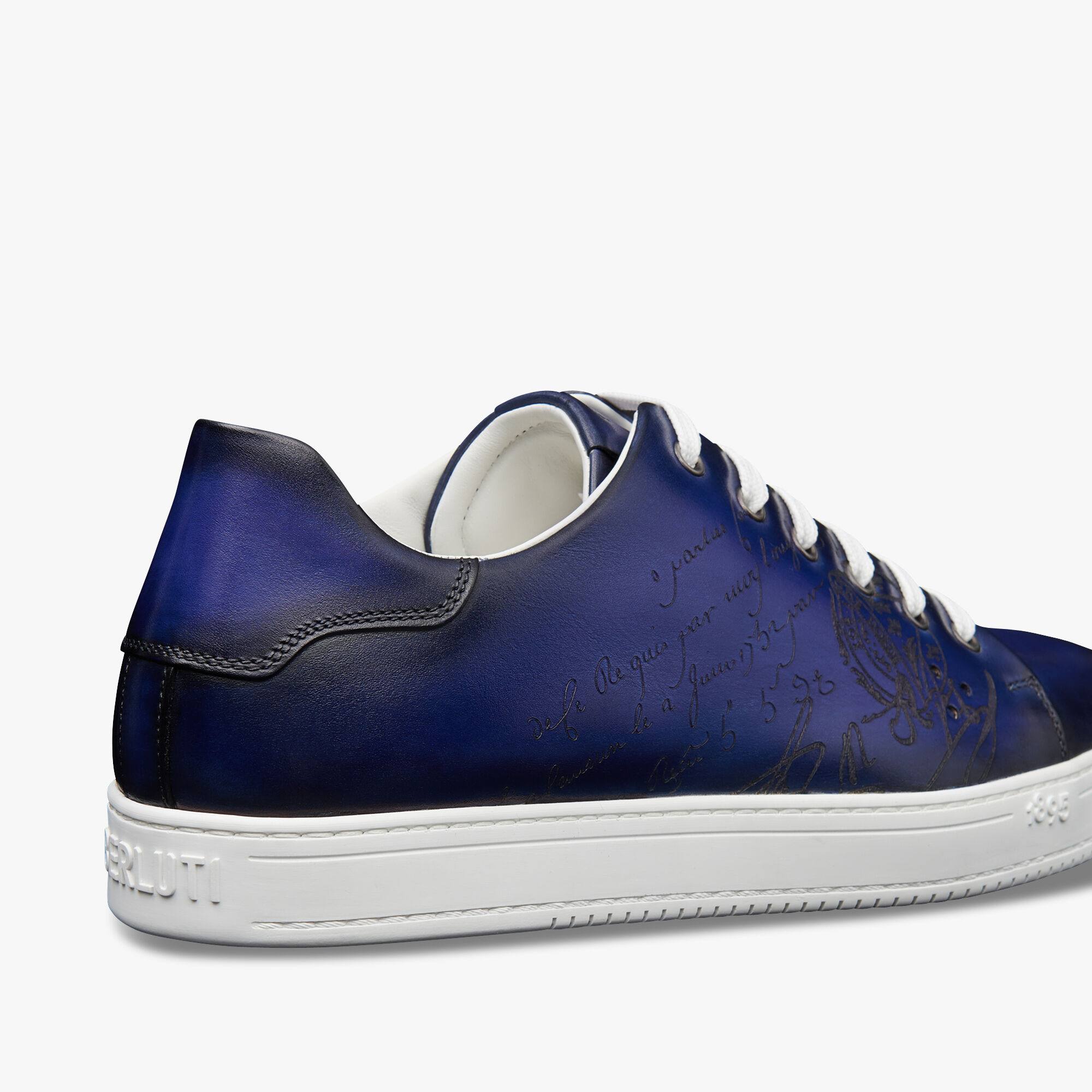 Playtime Scritto Leather Sneaker, UTOPIA BLUE, hi-res 5
