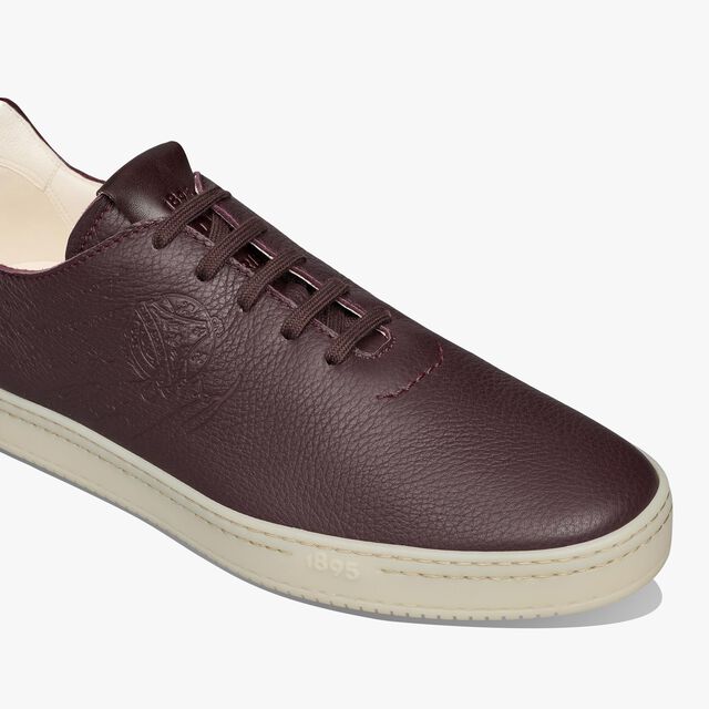 Eden Scritto Leather Sneaker, WINDSOR WINE, hi-res 6