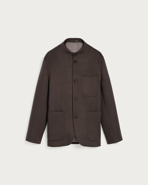 Cashmere Foresti&egrave;re Jacket, Equinox Brown, hi-res