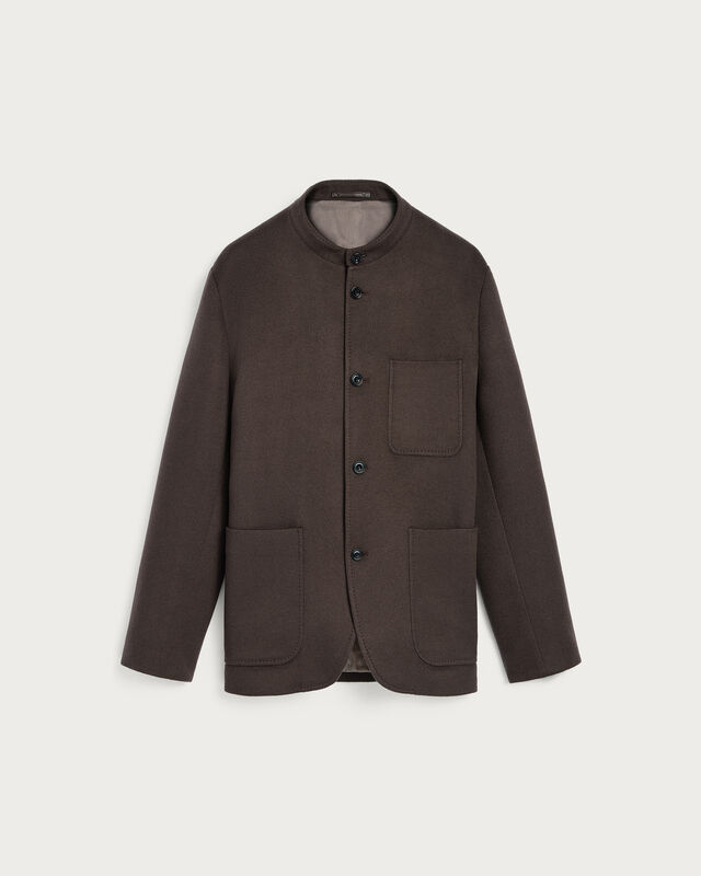 Cashmere Foresti&egrave;re Jacket, Equinox Brown, hi-res