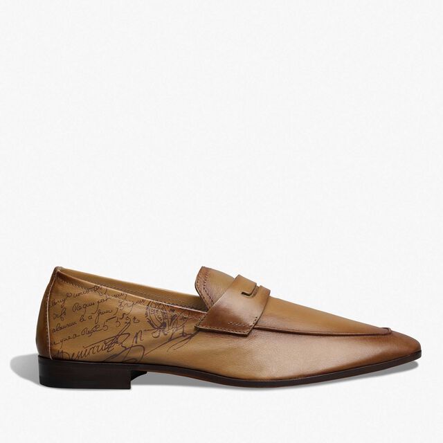 Lorenzo Scritto Kangaroo Leather Loafer, CACHEMIRE, hi-res 1