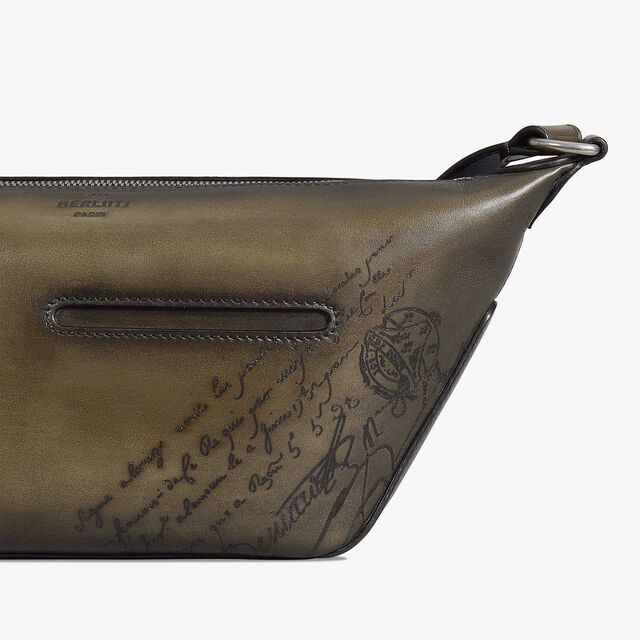 Toujours Soft Zipped Hobo Xs Scritto Leather Messenger, APPENNINI, hi-res 6