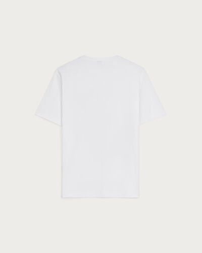 Scritto Embroidery T-shirt, Blanc Optique, hi-res