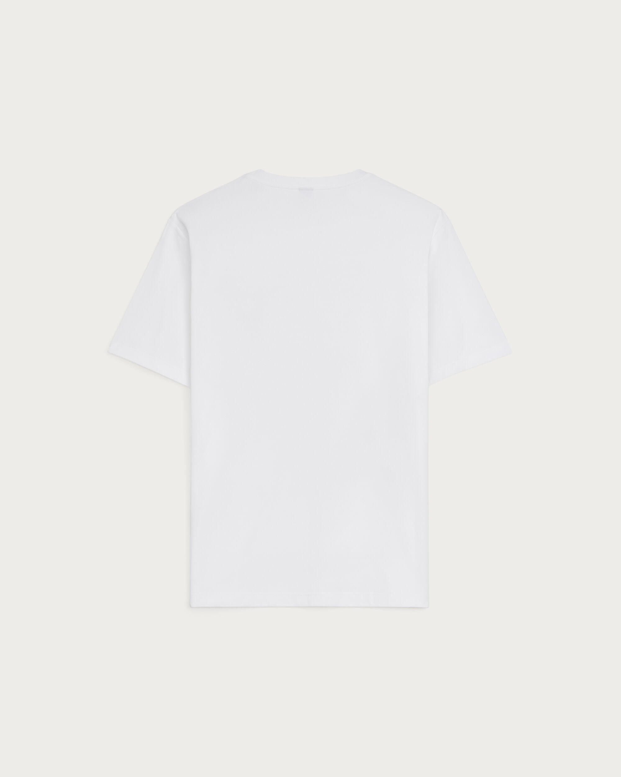 Scritto Embroidery T-shirt, Blanc Optique, hi-res