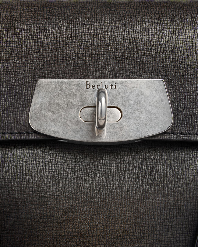E'Mio Briefcase, Grey Flanel, hi-res