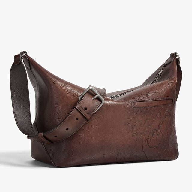 Sac Bandoulière Toujours Soft Zipped Hobo En Cuir, SOFT BROWN, hi-res 6