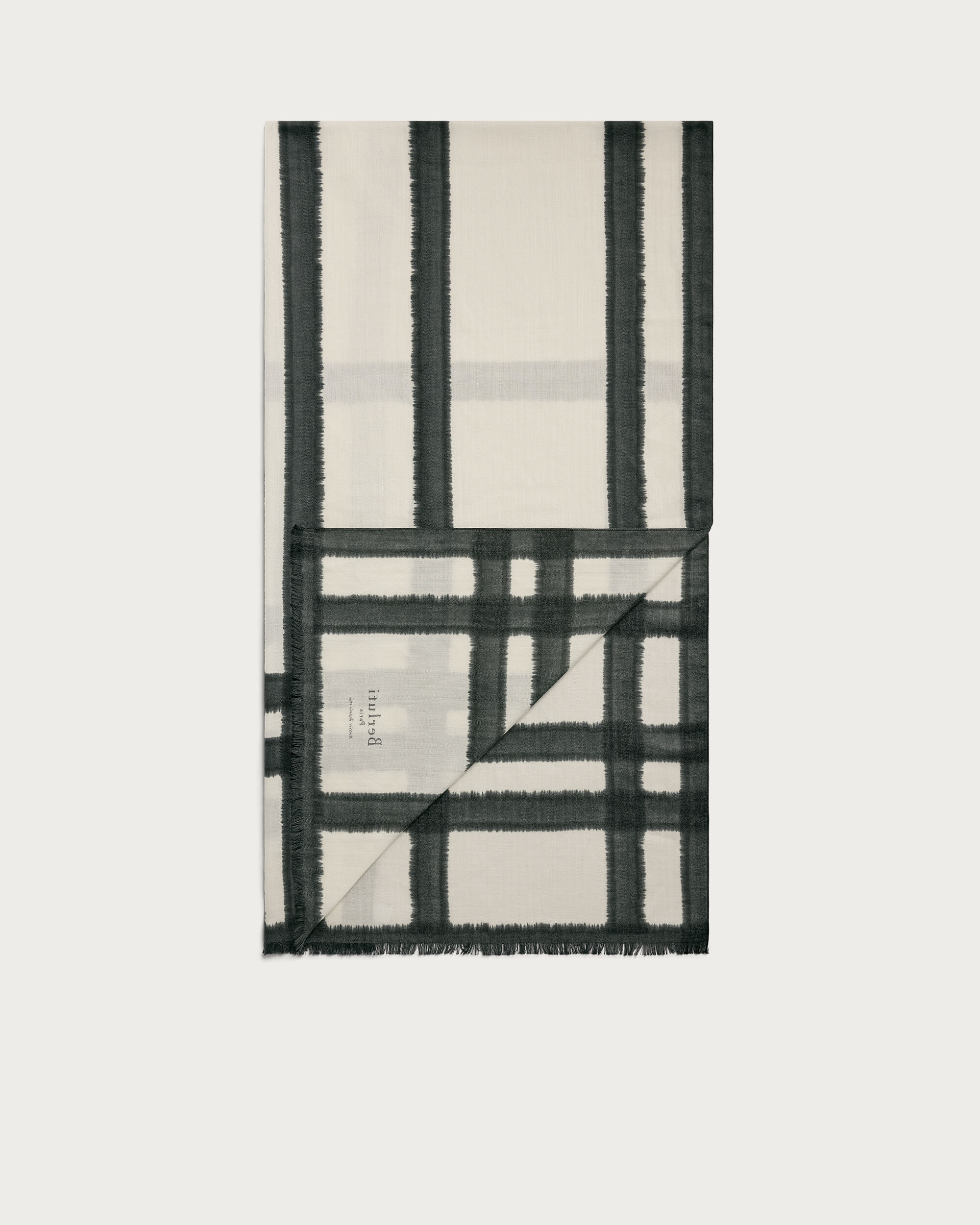 Patina格纹围巾, Blue Smoke, hi-res