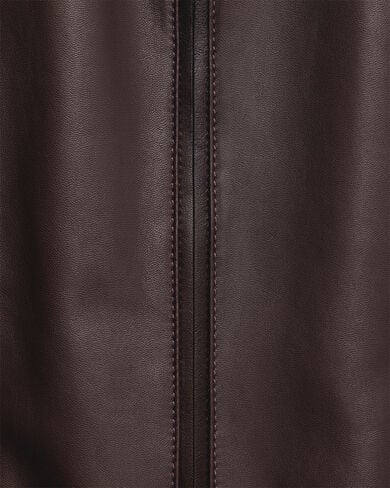 Leather Tracksuit, Earth Brown, hi-res