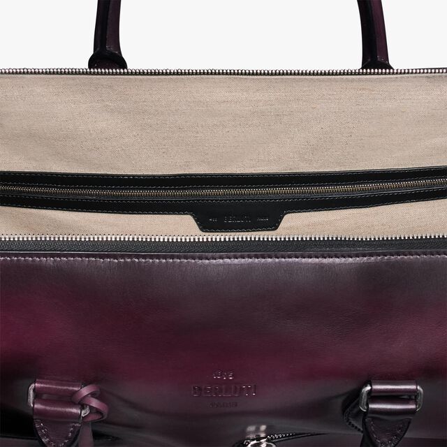 Jour Off GM Leather Travel Bag, GRAPES, hi-res 6