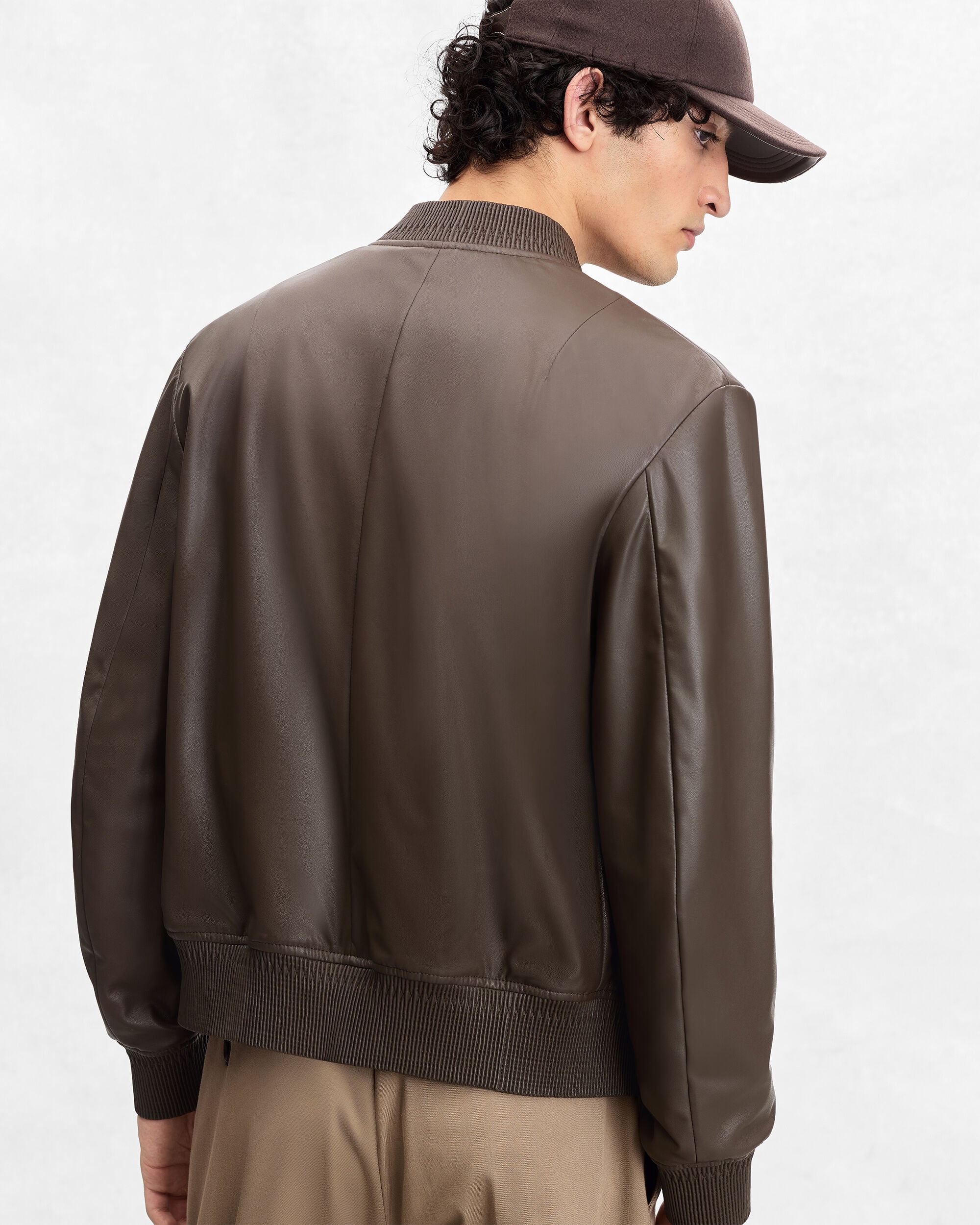 Ultralight Fly Reversible Bomber, Brown Taupe, hi-res