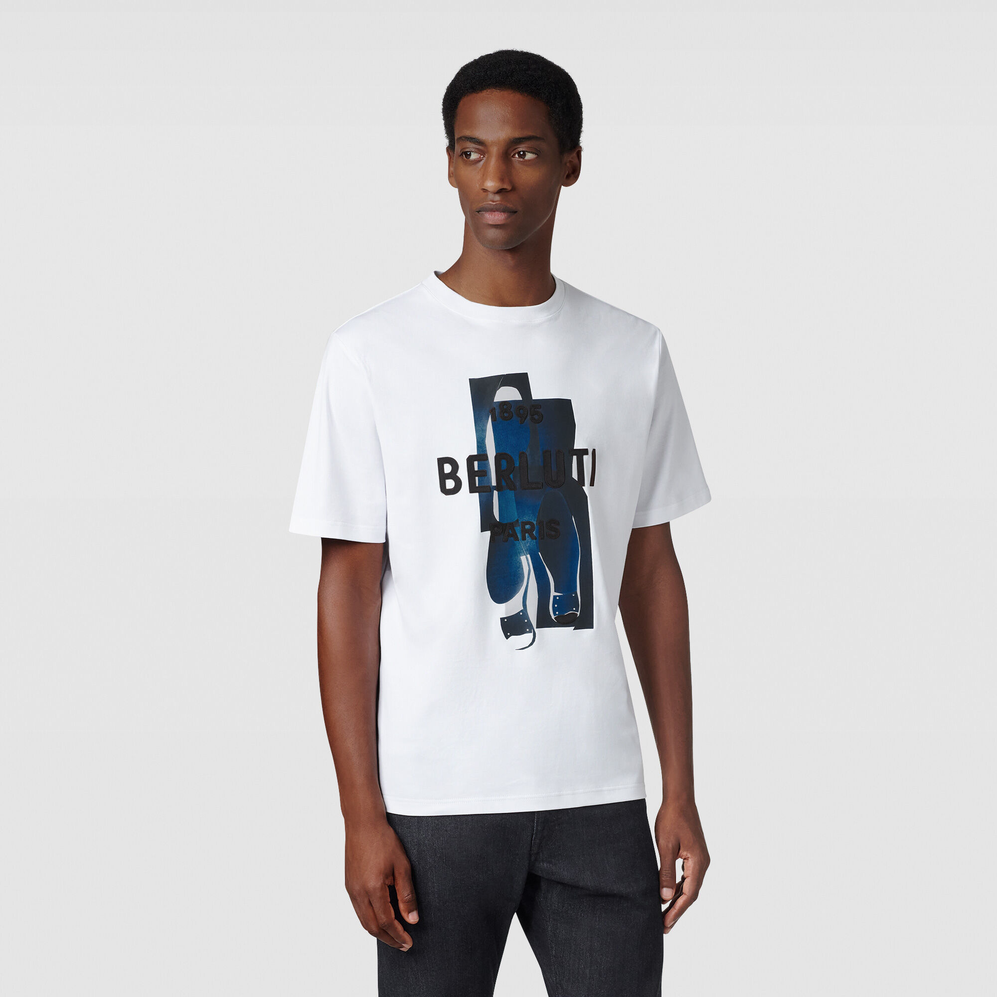BERLUTI ベルルッティ アートワークプリント T-シャツ ベルルッティ アートワーク Tシャツ | ベルルッティ JP