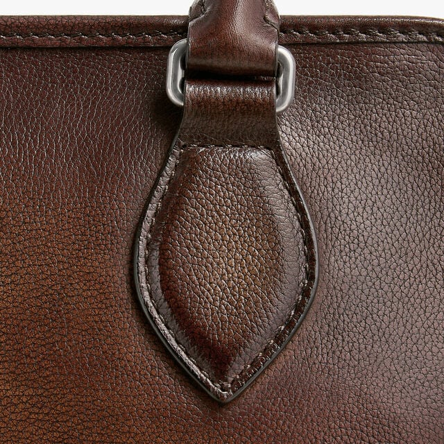 Premier Jour Backpack In Scritto Leather, SOFT BROWN, hi-res 9