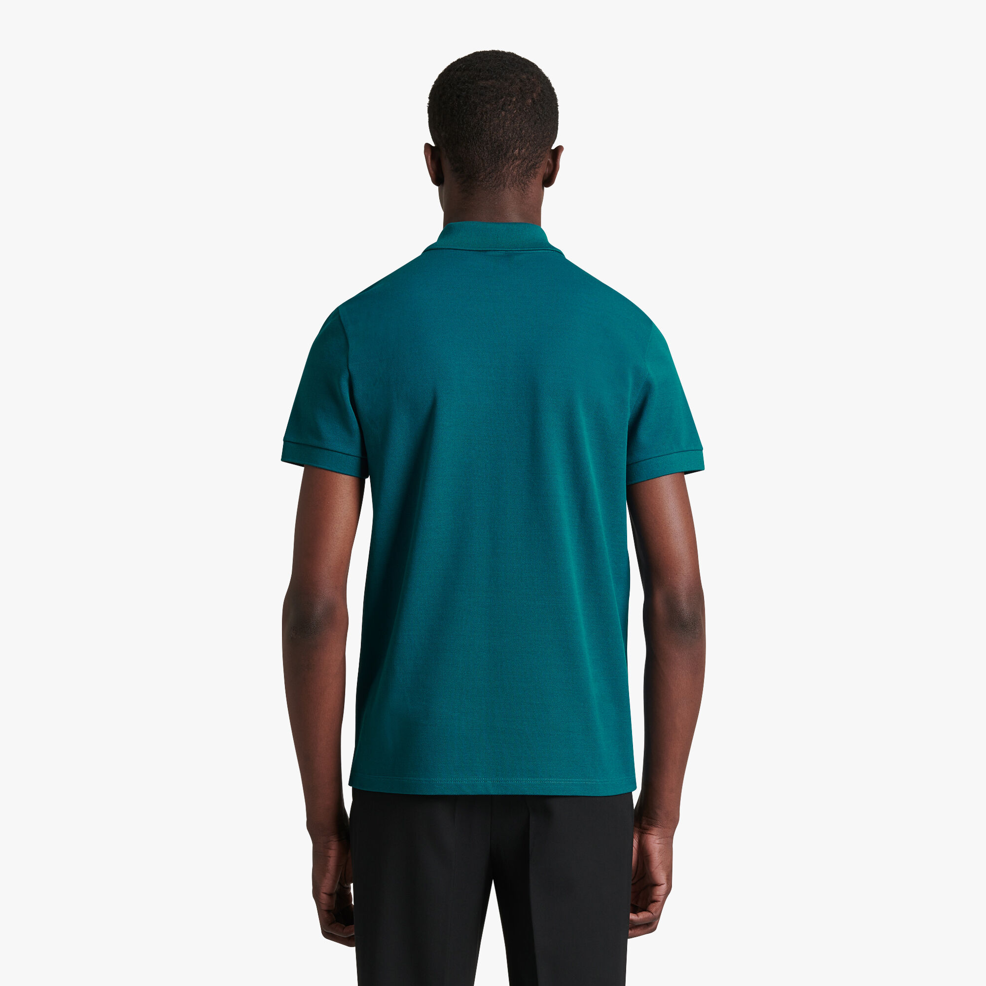 绣有纹饰的Polo衫, ALPINE GREEN, hi-res 3