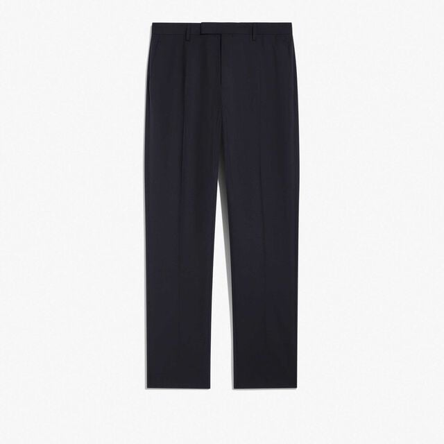 Classic Wool Slim Pants, COLD NIGHT BLUE, hi-res 1