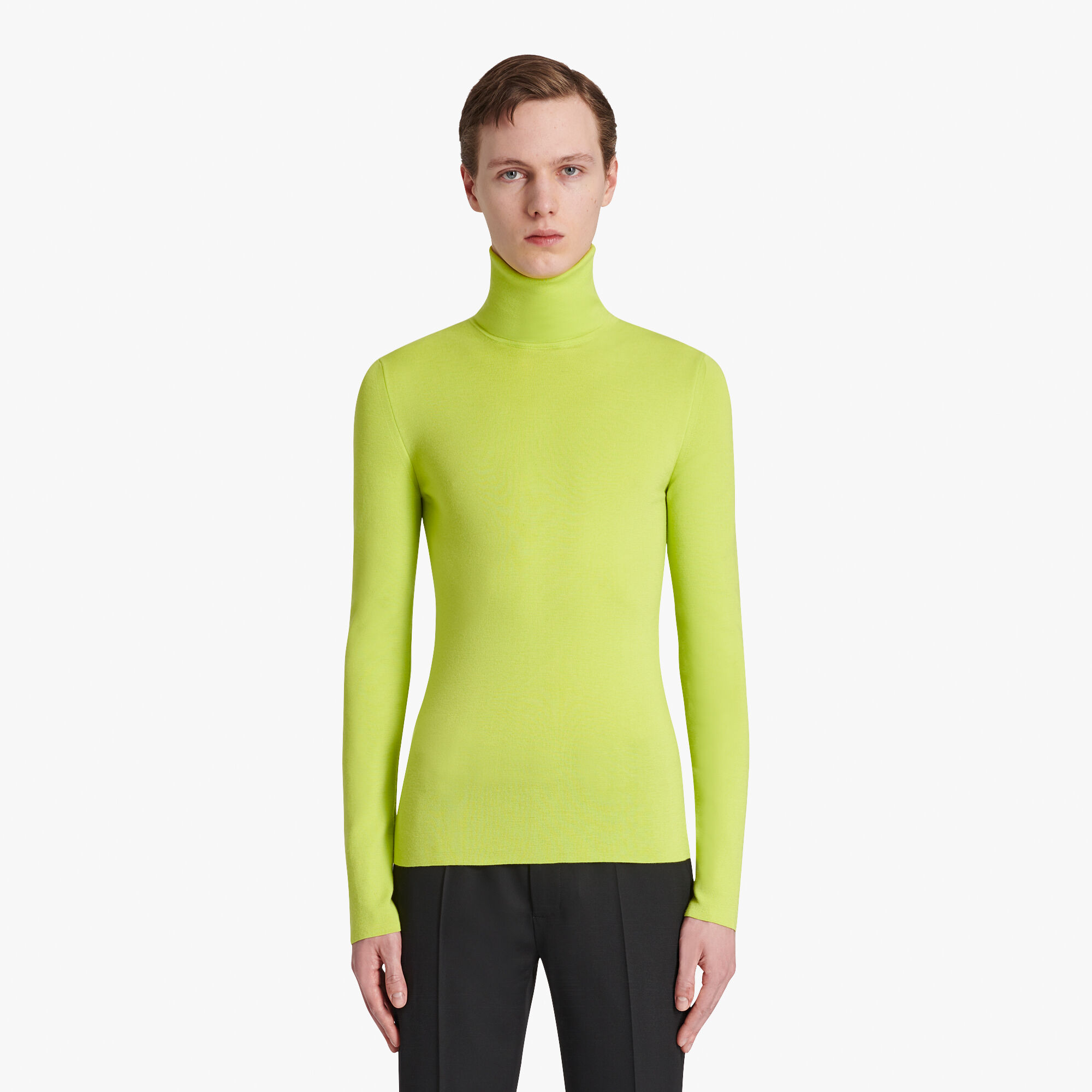 Zara neon sale green turtleneck