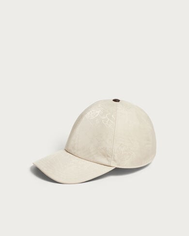スクリットパターン ベースボールキャップ, Natural Beige, hi-res