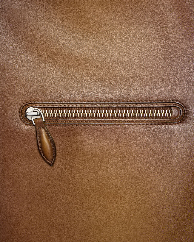 Leather Patina Un Jour Biker, Jungle Brown, hi-res