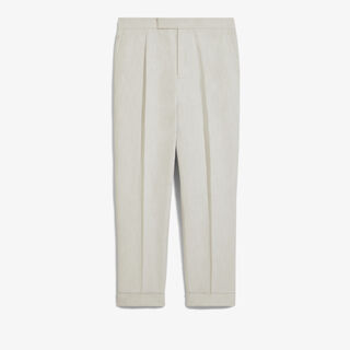 Pantalon Décontracté en Coton et Lin Pantalon Décontracté en Coton et Lin
