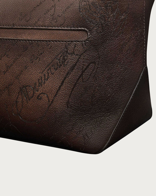 Toujours Soft Zipped Hobo Messenger, Soft Brown, hi-res