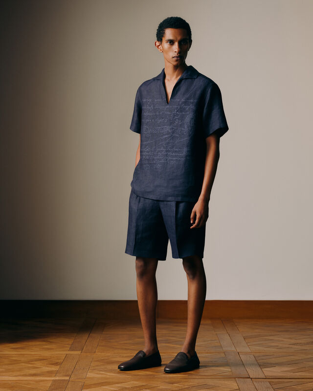 Vareuse en Lin, SHADES OF BLUE  , hi-res 2