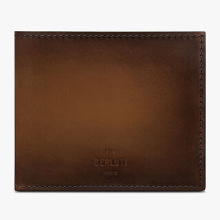 Makore Slim Leather Wallet, CACAO INTENSO, hi-res