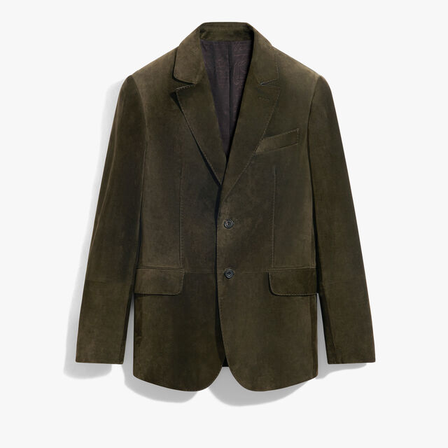 Suede Blazer, DARK BRONZE, hi-res 1